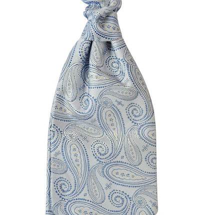 Arctic Ice Paisley Tuxedo Vest Set Paul Malone Vest - Paul Malone.com