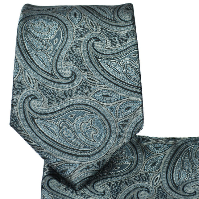 Gunmetal Grey Paisley Tuxedo Vest Set Paul Malone Vest - Paul Malone.com