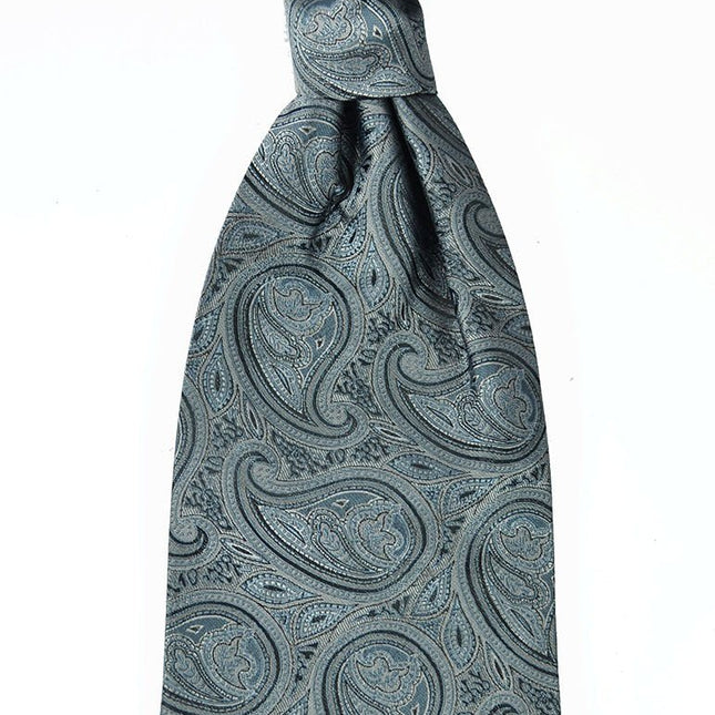 Gunmetal Grey Paisley Tuxedo Vest Set Paul Malone Vest - Paul Malone.com