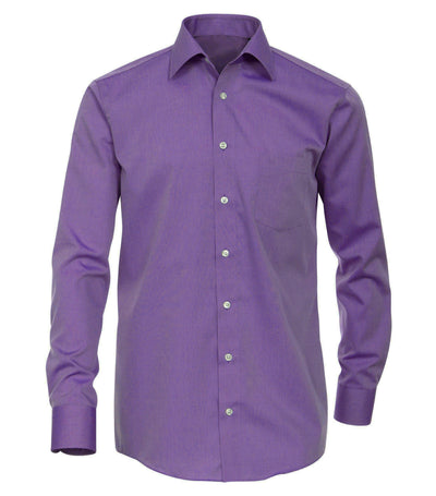 Classic Purple Boys Dress Shirt Gioberti Shirts - Paul Malone.com