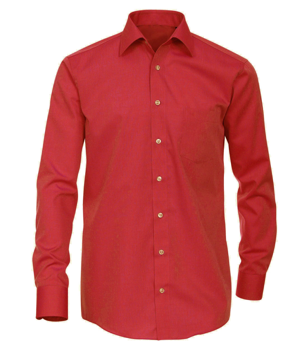 Classic Red Boys Dress Shirt | Paul Malone