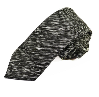 Black Cotton Tie Set by Paul Malone Paul Malone Ties - Paul Malone.com