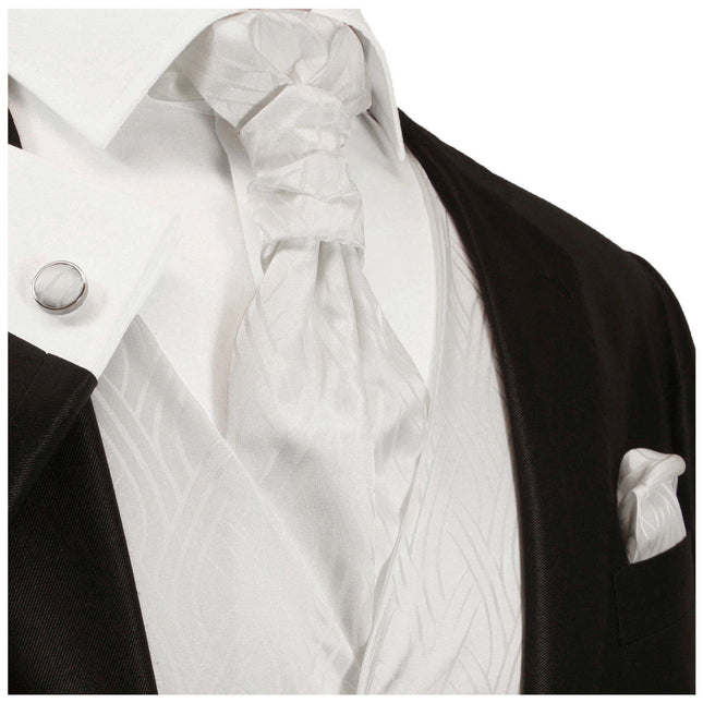 Ivory Wedding Tuxedo Vest Set Paul Malone Vest - Paul Malone.com