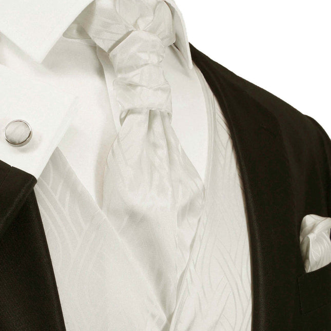 Ivory Wedding Tuxedo Vest Set Paul Malone Vest - Paul Malone.com