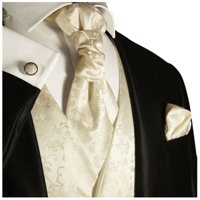 Ivory Wedding Tuxedo Vest Set Paul Malone Vest - Paul Malone.com