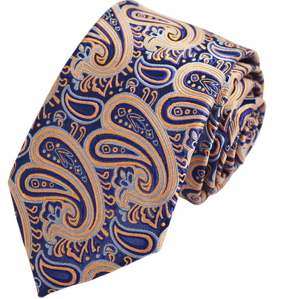 Extraordinary Coral Paisley Design Tie Paul Malone Ties - Paul Malone.com