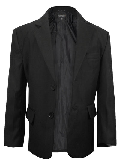 Classic Black Boys 2-Button Suit Jacket by Paul Malone Paul Malone Suits - Paul Malone.com