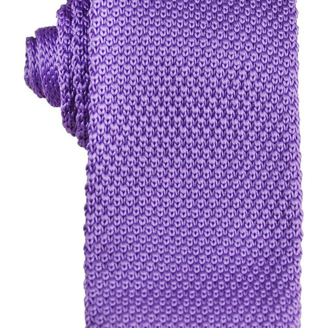 Violet Knit Tie by Paul Malone Paul Malone Ties - Paul Malone.com
