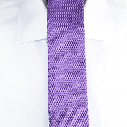 Violet Knit Tie by Paul Malone Paul Malone Ties - Paul Malone.com
