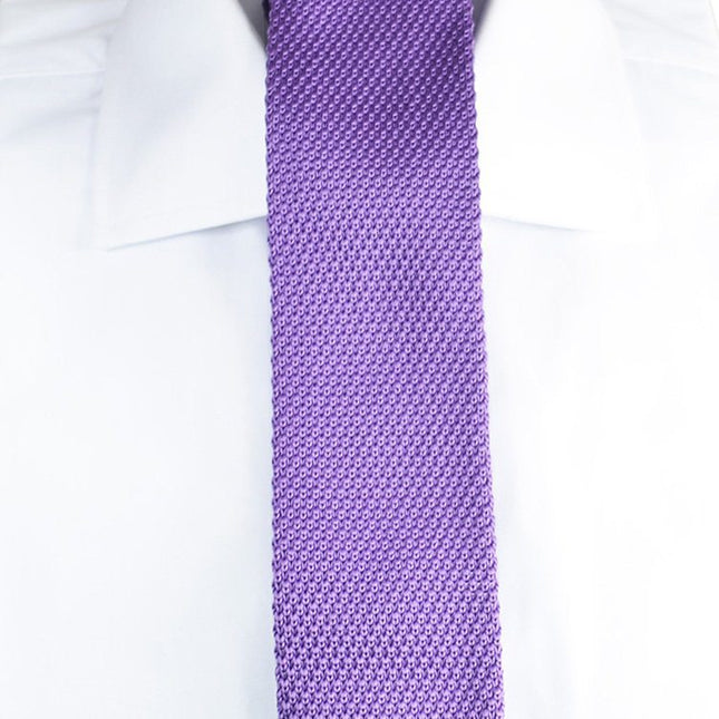 Violet Knit Tie by Paul Malone Paul Malone Ties - Paul Malone.com