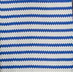 Blue and White Striped Knit Tie by Paul Malone Paul Malone Ties - Paul Malone.com