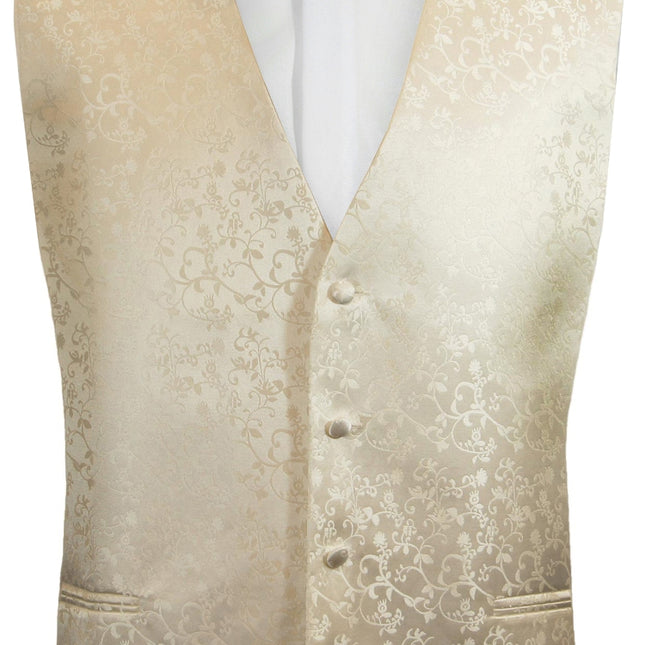 Champagne Boys Tuxedo Vest Set Paul Malone Vest - Paul Malone.com