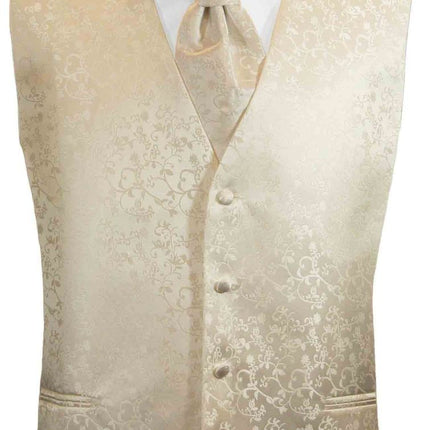 Champagne Boys Tuxedo Vest Set Paul Malone Vest - Paul Malone.com