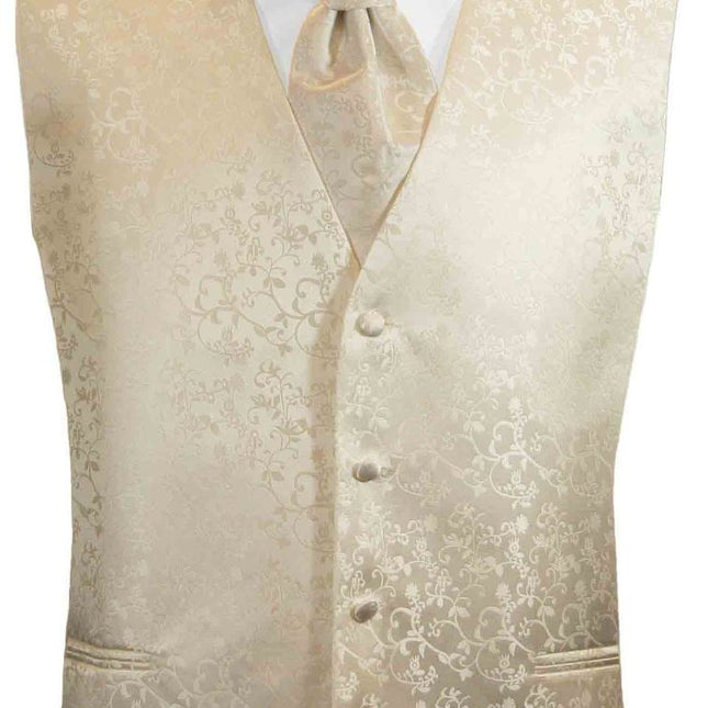 Champagne Boys Tuxedo Vest Set Paul Malone Vest - Paul Malone.com