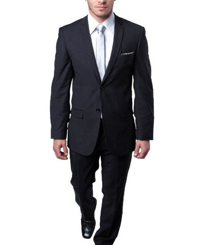 Ultra Slim Charcoal Men's Suit Tazio Suits - Paul Malone.com