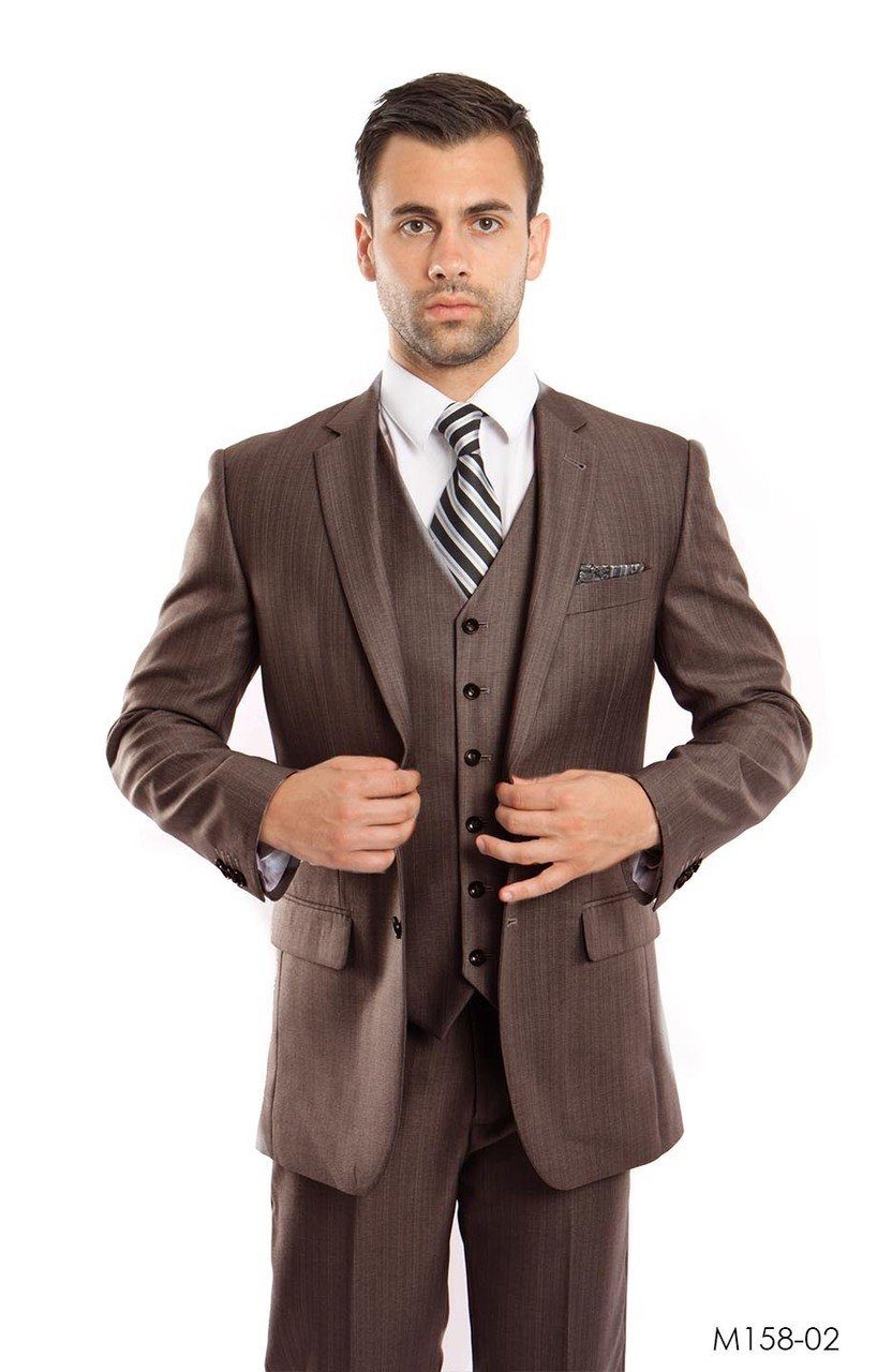 Timeless and Stylish Chocolate Brown Suit