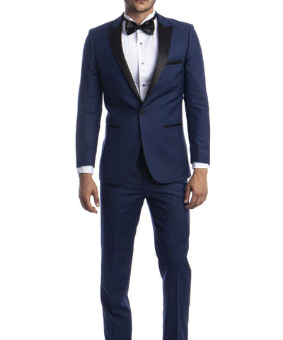 Exciting Slim Cut Men's Tuxedo Suit Bryan Michaels Suits - Paul Malone.com