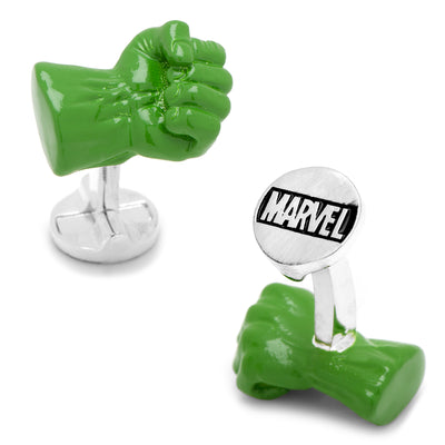 3D Hulk Fist Cufflinks Marvel Cufflinks - Paul Malone.com