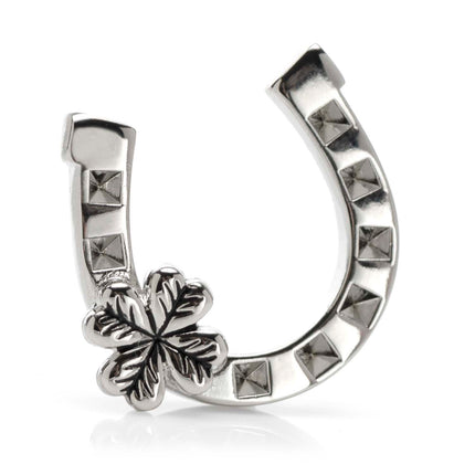 Lucky Horseshoe Lapel Pin Ox and Bull Trading Co. Lapel Pin - Paul Malone.com