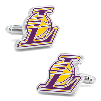 Los Angeles Lakers Cufflinks NBA Cufflinks - Paul Malone.com