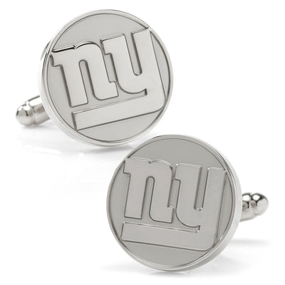 NY Giants Silver Edition Cufflinks NFL Cufflinks - Paul Malone.com