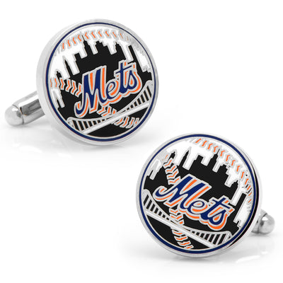 New York Mets Baseball Cufflinks MLB Cufflinks - Paul Malone.com