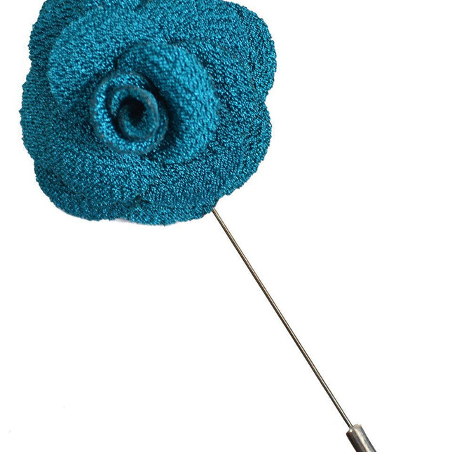 Blue Coral Lapel Flower Paul Malone Lapel Flower - Paul Malone.com