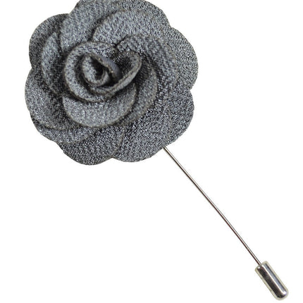 Grey Lapel Flower Paul Malone Lapel Flower - Paul Malone.com