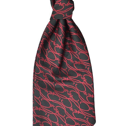 Black and Red Cravat Paul Malone Cravat - Paul Malone.com