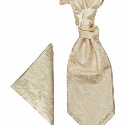 Espresso Cravat and Pocket Square Set Paul Malone Cravat - Paul Malone.com