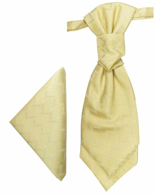 Cream Cravat and Pocket Square Set Paul Malone Cravat - Paul Malone.com
