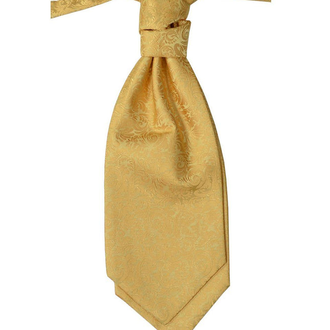 Gold Cravat Paul Malone Cravat - Paul Malone.com