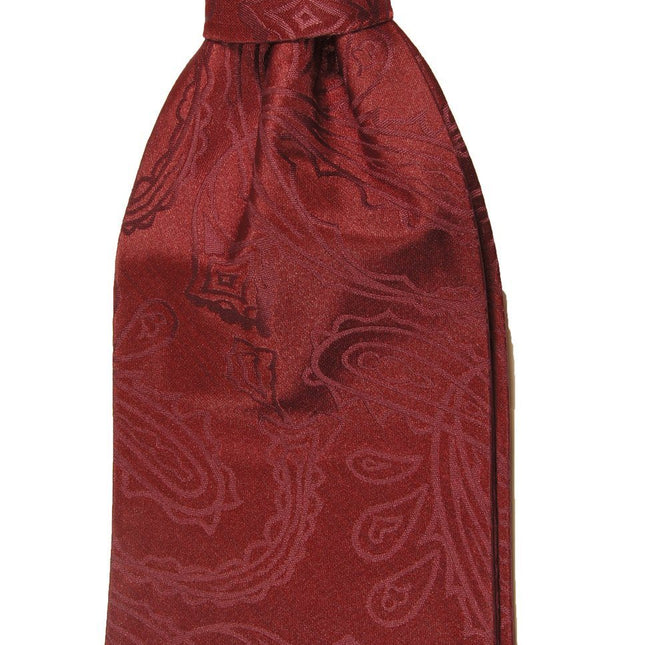 Burgundy Paisley Tuxedo Vest Set Paul Malone Vest - Paul Malone.com