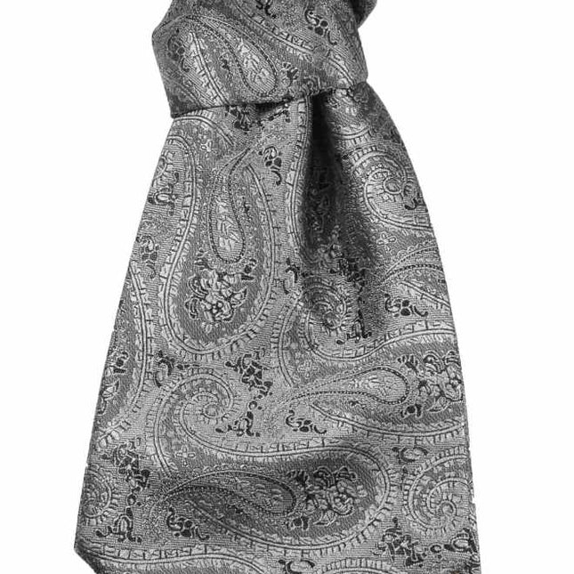 Grey Paisley Boys Tuxedo Vest Set Paul Malone Vest - Paul Malone.com