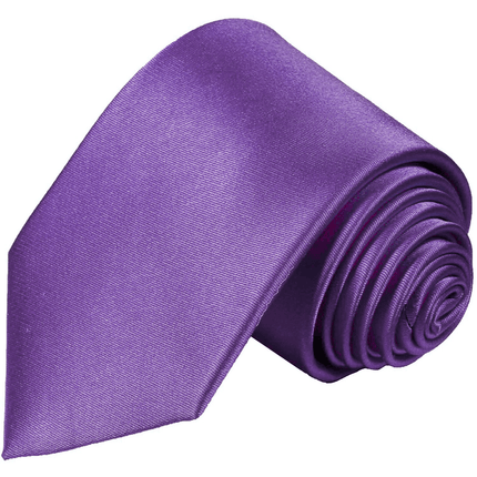 Solid Purple Silk Necktie and Pocket Square by Paul Malone Paul Malone Ties - Paul Malone.com