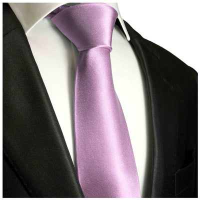 Solid Pink Boys Zipper Tie Brand Q Ties - Paul Malone.com