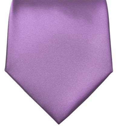 Solid Grape Jam Boys Zipper Tie Brand Q Ties - Paul Malone.com