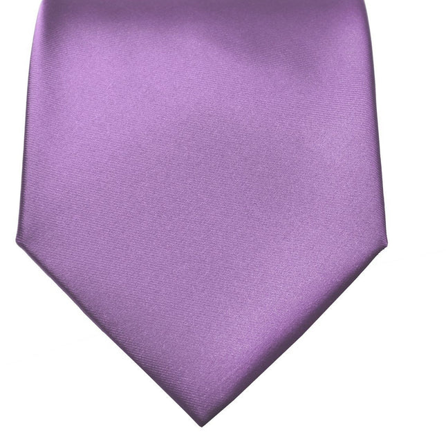Solid Grape Jam Boys Zipper Tie Brand Q Ties - Paul Malone.com