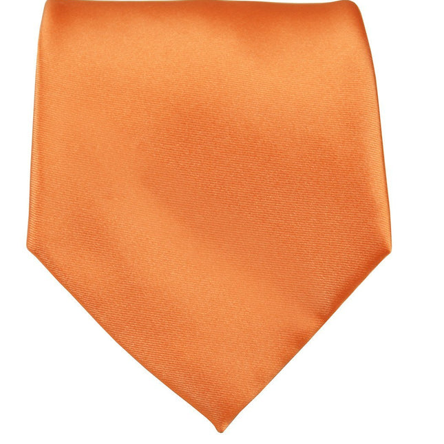 Coral Gold Necktie and Pocket Square Paul Malone Ties - Paul Malone.com