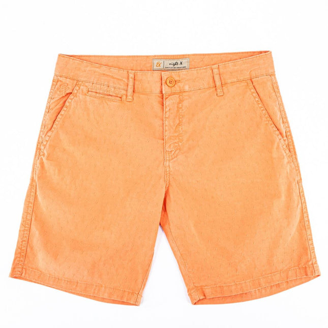 Solid Coral Cotton Shorts by EightX Eight X Shorts - Paul Malone.com