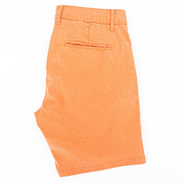 Solid Coral Cotton Shorts by EightX Eight X Shorts - Paul Malone.com