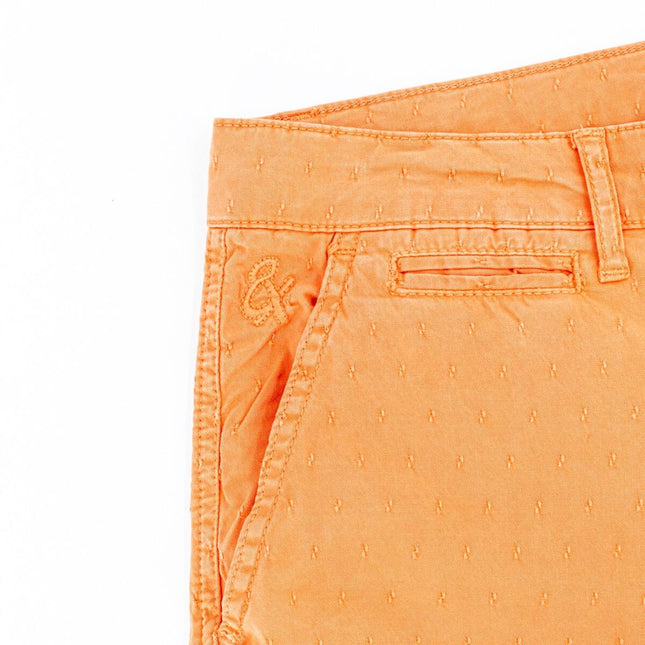 Solid Coral Cotton Shorts by EightX Eight X Shorts - Paul Malone.com