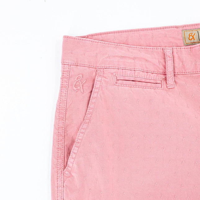 Solid Pink Cotton Shorts by EightX Eight X Shorts - Paul Malone.com