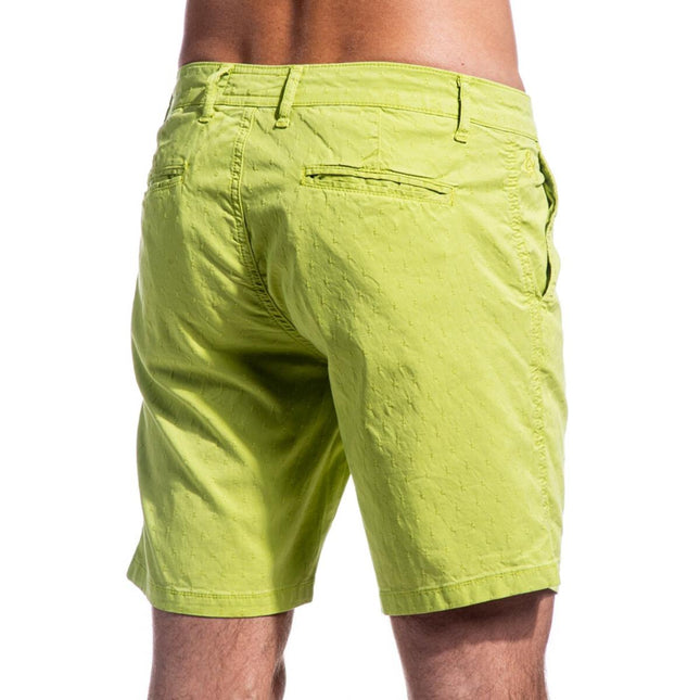 Summer  Green Cotton Shorts by EightX Eight X Shorts - Paul Malone.com
