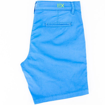 Sky Blue Cotton Shorts by EightX Eight X Shorts - Paul Malone.com