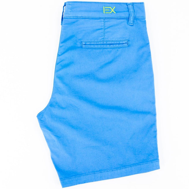 Sky Blue Cotton Shorts by EightX Eight X Shorts - Paul Malone.com