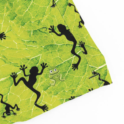 Maragogi Swim Trunks Lime Green Frogs Eight X Trunks - Paul Malone.com