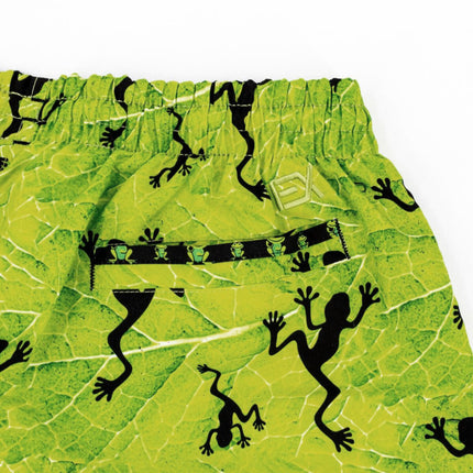 Maragogi Swim Trunks Lime Green Frogs Eight X Trunks - Paul Malone.com