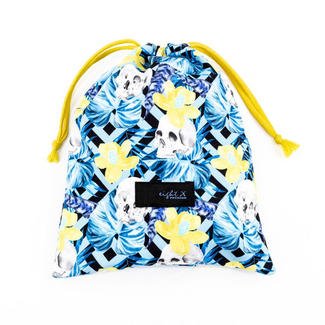 Skulls and Flowers Swim Trunks by EightX Eight X Trunks - Paul Malone.com