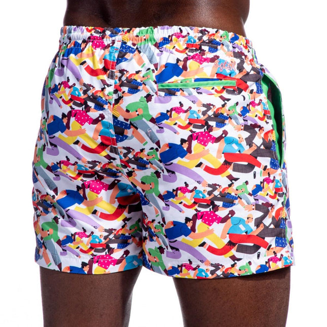 Retro Metro Swim Trunks by EightX Eight X Trunks - Paul Malone.com
